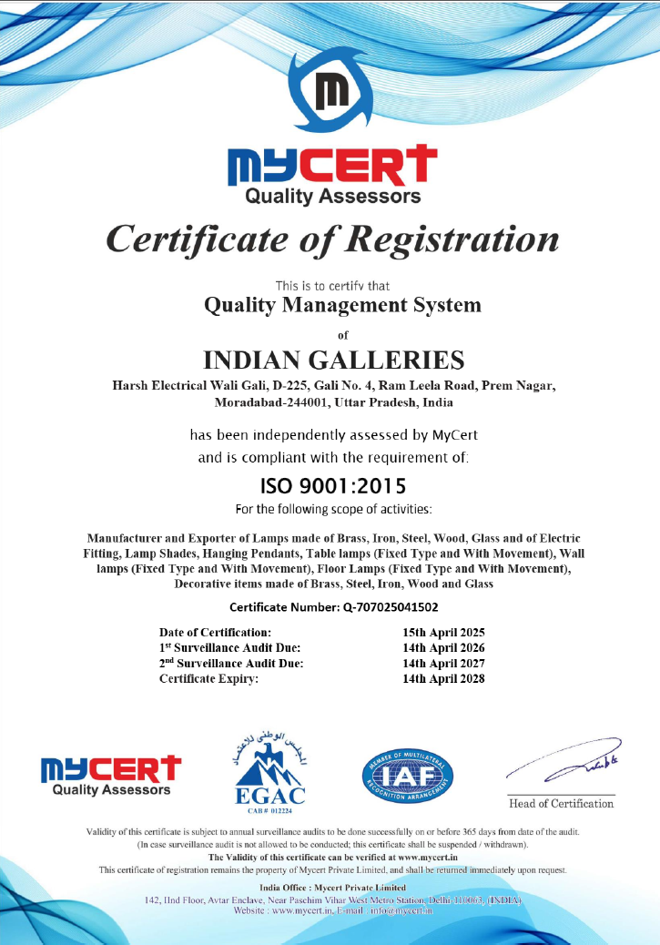 ISO Certified
